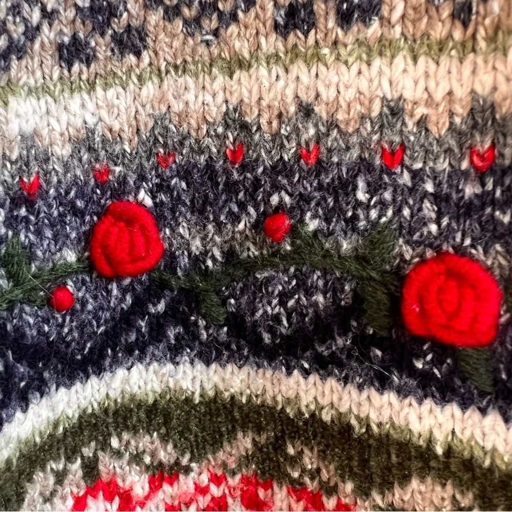 Northern Reflections Multicolor Fairisle Cardigan - Picture 3 of 6